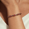Dyrberg/Kern Esina Bracelet, Red & Gold