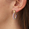 Dyrberg/Kern Esprit Earrings, Gold & Pink