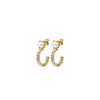 Dyrberg/Kern Esprit Pearl Earrings, Gold