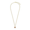 Dyrberg/Kern Ette Necklace, Gold & Brown