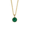 Dyrberg/Kern Ette Necklace, Gold & Green