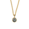 Dyrberg/Kern Ette Crystal Necklace, Gold & Grey