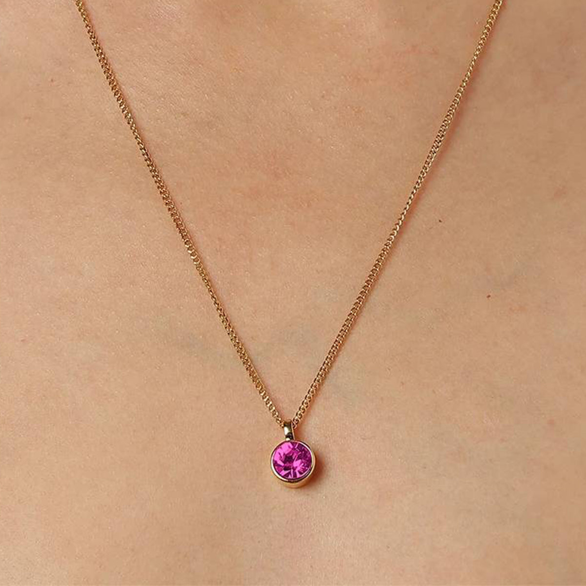 Dyrberg/Kern Ette Necklace, Pink & Gold