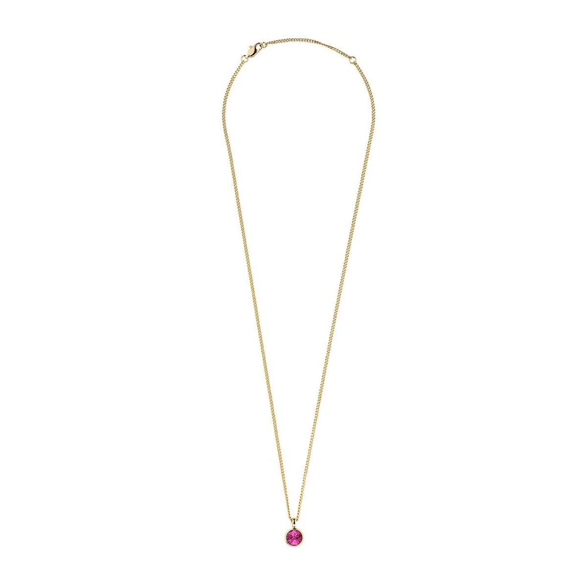 Dyrberg/Kern Ette Necklace, Pink & Gold