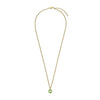 Dyrberg/Kern Ette Necklace, Light Green & Gold