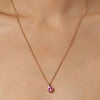 Dyrberg/Kern Ette Necklace, Pink & Gold