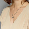 Dyrberg/Kern Ette Necklace, Grey & Silver