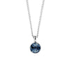 Dyrberg/Kern Ette Royal Blue Pendant Necklace, Silver