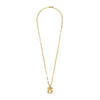 Dyrberg/Kern Eyti Necklace, Yellow & Gold