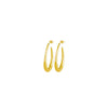 Dyrberg/Kern Faun Hoop Earrings, Gold