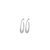 Dyrberg/Kern Faun Hoop Earrings, Silver