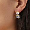 Dyrberg/Kern Floss Earrings, Gold Multi