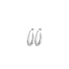 Dyrberg/Kern Frankie Hoop Earrings, Silver