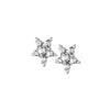 Dyrberg/Kern Gemini Star Earrings, Silver