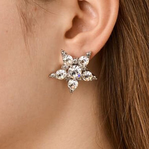 Dyrberg/Kern Gemini Star Earrings, Silver