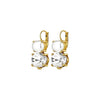 Dyrberg/Kern Globlue Pearl Earrings, Gold
