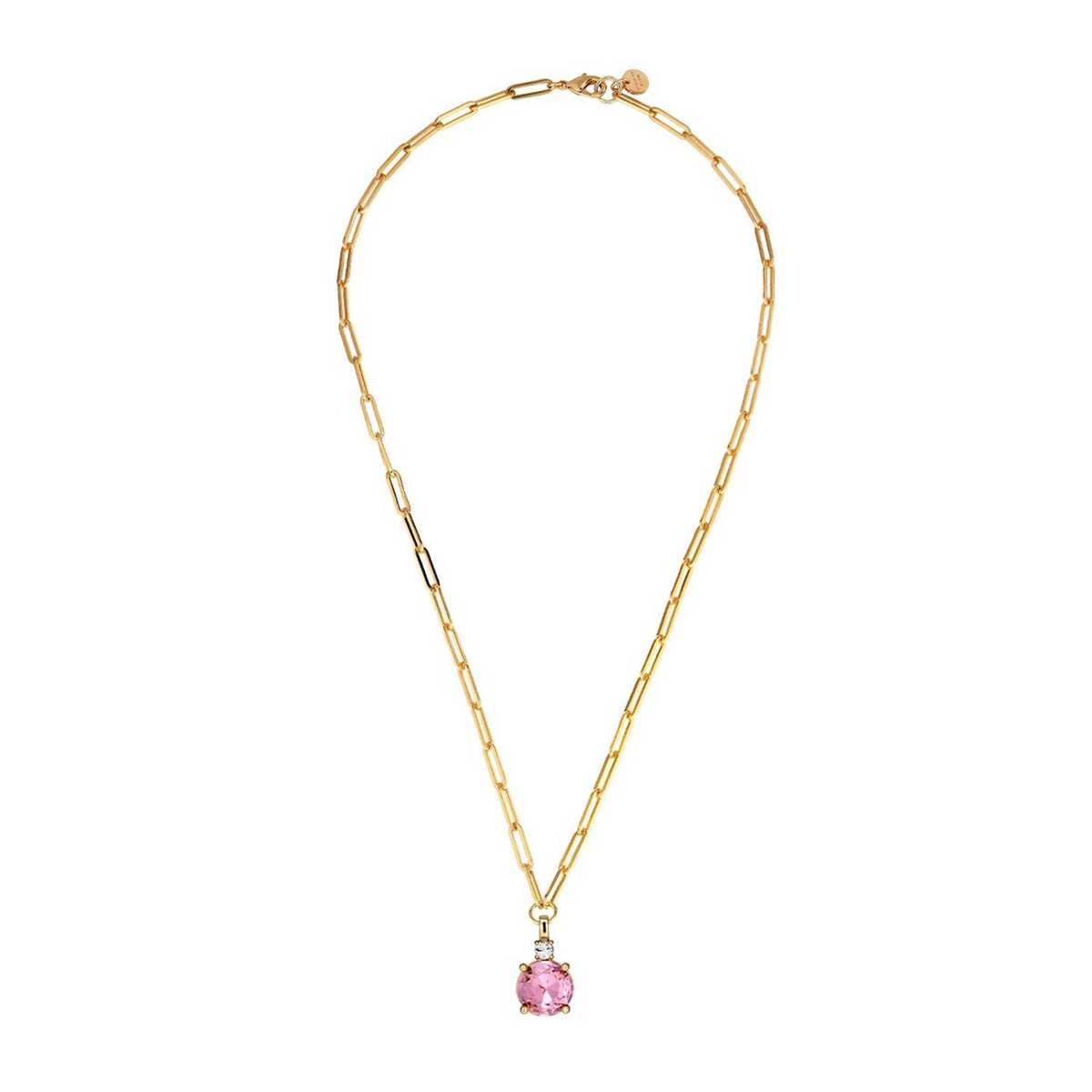 Dyrberg/Kern Glory Necklace, Pink & Gold