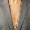 Dyrberg/Kern Glory Necklace, Yellow & Gold