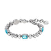 Dyrberg/Kern Grivna Bracelet, Blue & Silver