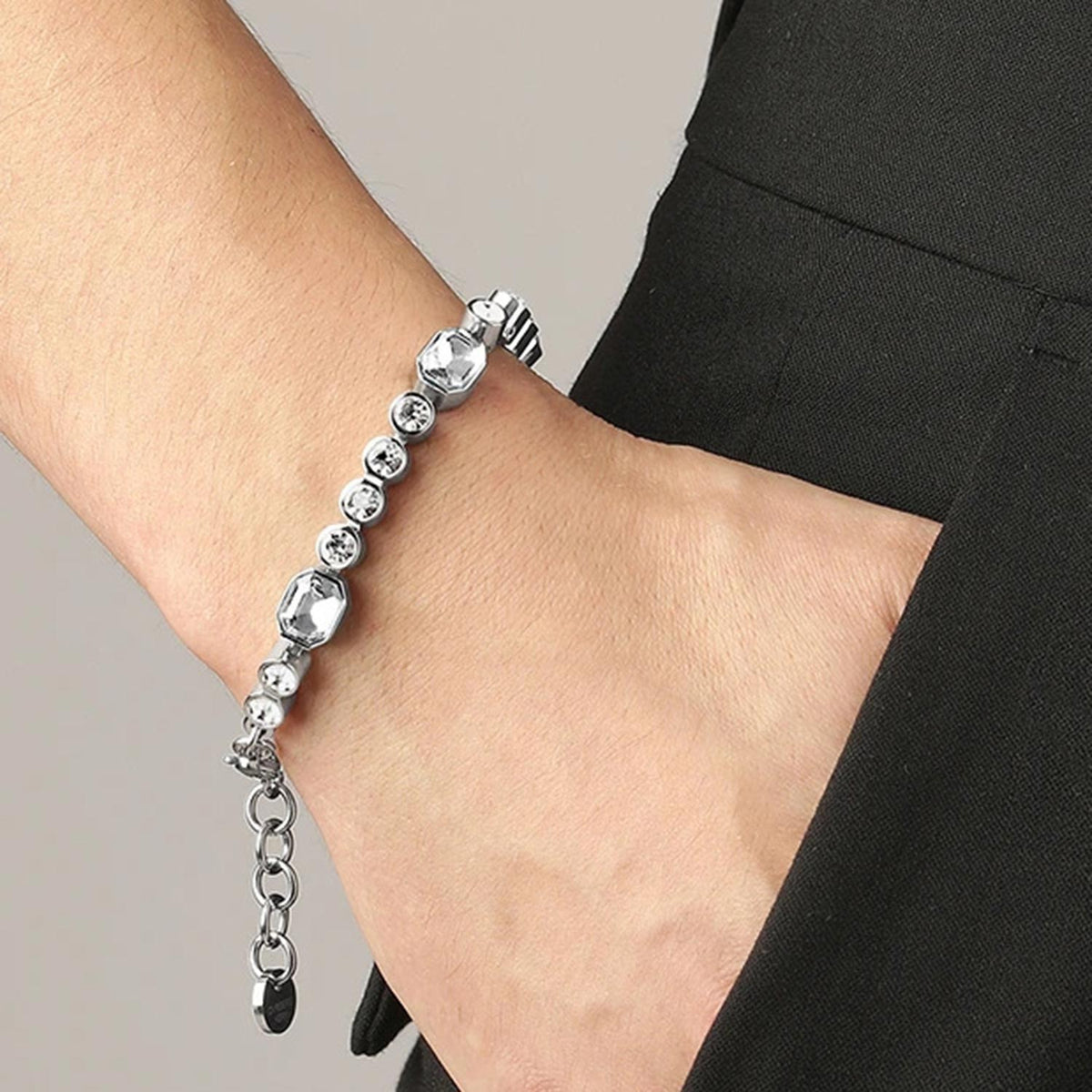 Dyrberg/Kern Grivna Bracelet, Silver