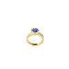 Dyrberg/Kern Joy Ring Topper, Gold & Blue