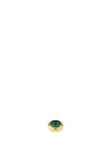 Dyrberg Kern Joy Ring Topper, Emerald Green & Gold