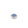 Dyrberg/Kern Joy Ring Topper, Silver & Light Blue
