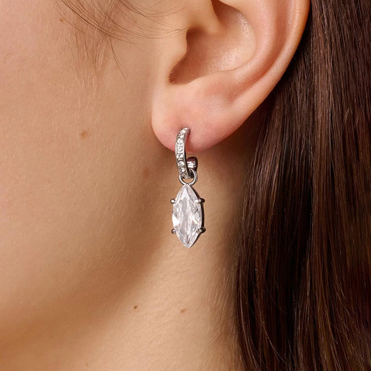 Dyrberg/Kern Junipe Earrings, Silver