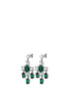 Dyrberg/Kern Leonora Drop Earrings, Black & Gold