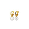 Dyrberg/Kern Lona Pearl Earrings, Gold