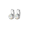 Dyrberg/Kern Louise Earrings, Iridescent & Silver