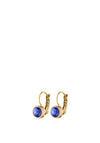 Dyrberg/Kern Madu Earrings, Sapphire & Gold