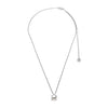 Dyrberg Kern Manny Pearl Necklace, Silver