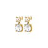 Dyrberg/Kern Nicola Pearl Earrings, Gold