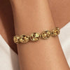Dyrberg/Kern Opaline Bracelet, Golden