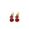 Dyrberg/Kern Parsana Earrings, Gold & Red