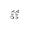Dyrberg/Kern Payton Earrings, Silver
