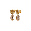Dyrberg/Kern Petun Earrings, Golden