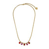 Dyrberg/Kern Phila Necklace, Red & Gold