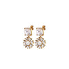 Dyrberg/Kern Poppy Earrings, Gold