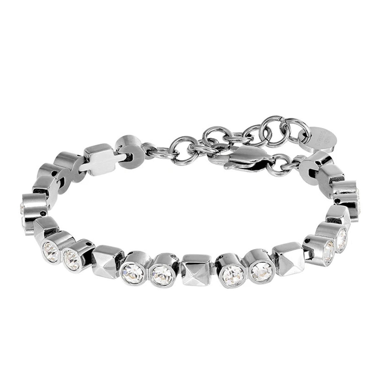 Dyrberg/Kern Rockstud Bracelet, Silver