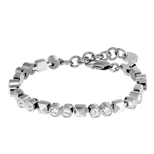 Dyrberg/Kern Rockstud Bracelet, Silver