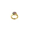 Dyrberg/Kern Salma Ring Topper, Gold Multi