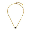 Dyrberg/Kern Serafine Necklace, Black & Gold