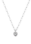 Dyrberg/Kern Simona Heart Necklace, Silver