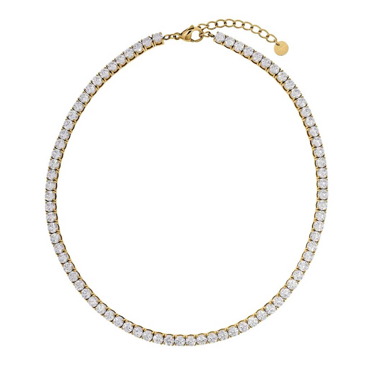 Dyrberg/Kern Snake Necklace, Gold