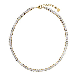 Dyrberg/Kern Snake Necklace, Gold