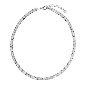 Dyrberg/Kern Snake Necklace, Silver