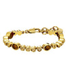 Dyrberg/Kern Sophia Bracelet, Brown & Gold