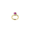 Dyrberg/Kern Strength Ring Topper, Gold & Pink